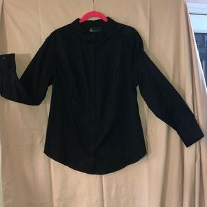 Lane Bryant black shirt